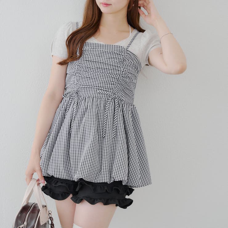 柄1 | バルーンチュニック | NICE CLAUP / OLIVE des OLIVE　OUTLET
