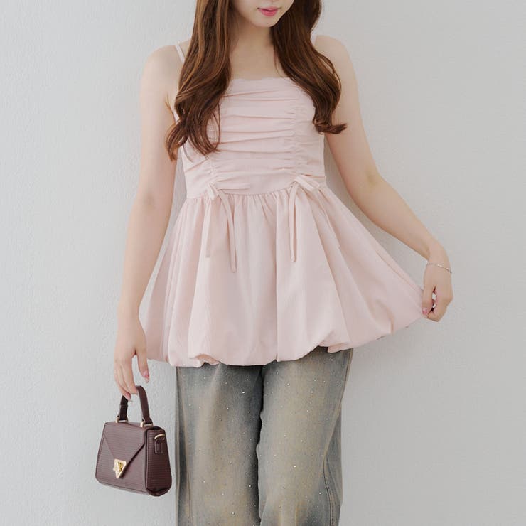 ピンク | バルーンチュニック | NICE CLAUP / OLIVE des OLIVE　OUTLET