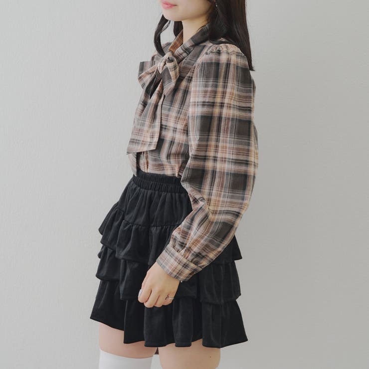 リボンタイブラウス | NICE CLAUP / OLIVE des OLIVE　OUTLET | 詳細画像7 