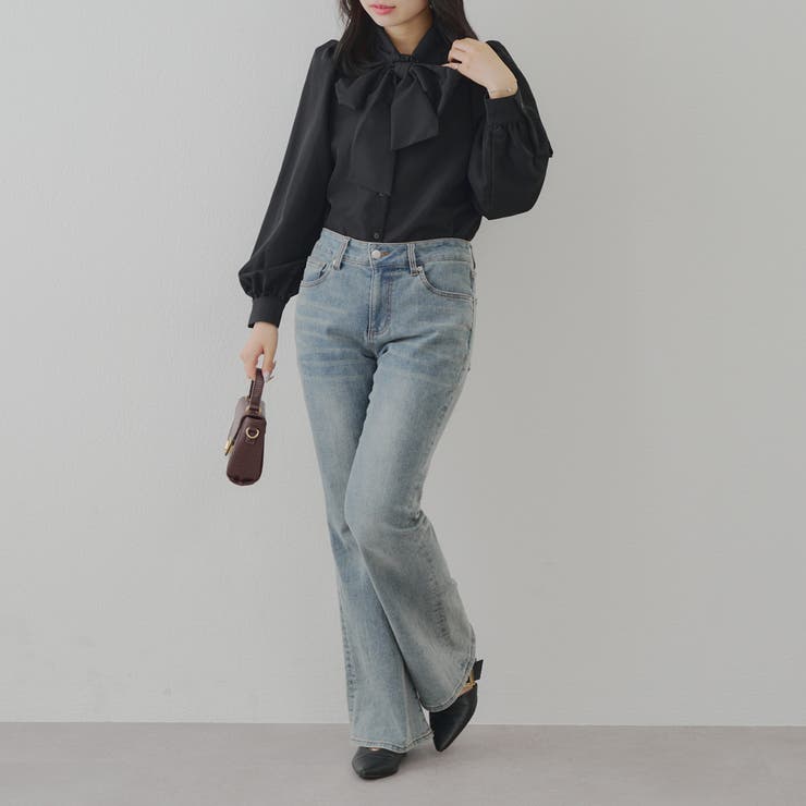 リボンタイブラウス | NICE CLAUP / OLIVE des OLIVE　OUTLET | 詳細画像15 