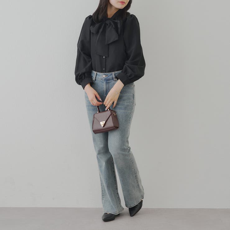 リボンタイブラウス | NICE CLAUP / OLIVE des OLIVE　OUTLET | 詳細画像17 