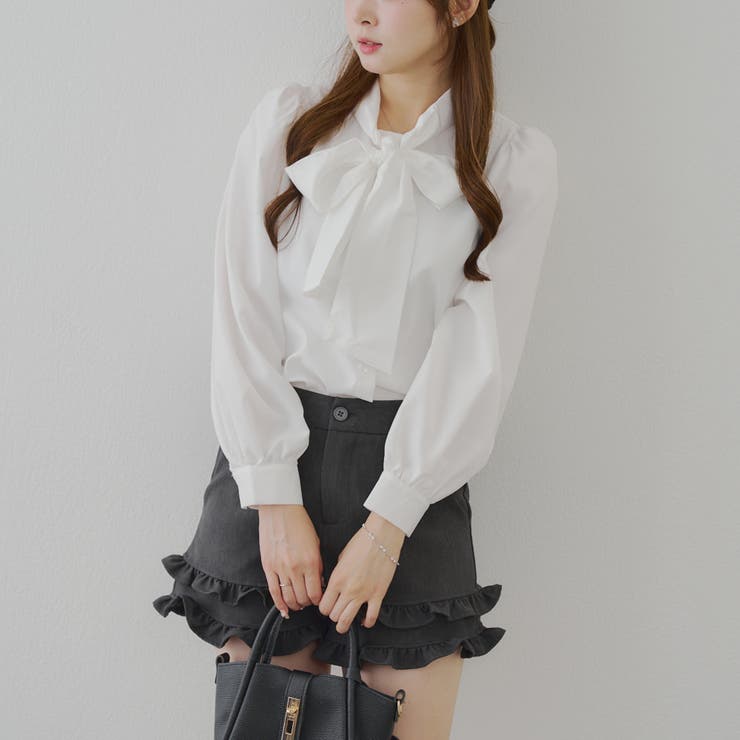 リボンタイブラウス | NICE CLAUP / OLIVE des OLIVE　OUTLET | 詳細画像22 