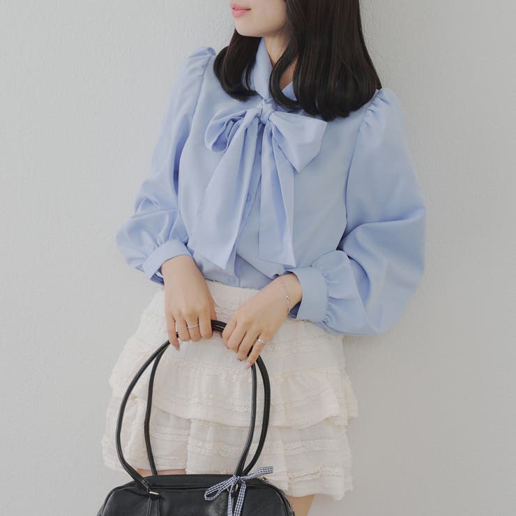 リボンタイブラウス | NICE CLAUP / OLIVE des OLIVE　OUTLET | 詳細画像30 