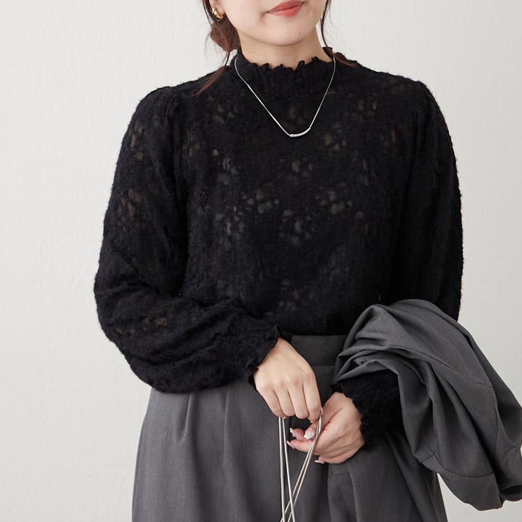 プチハイシャーリングブラウス | NICE CLAUP / OLIVE des OLIVE　OUTLET | 詳細画像12 