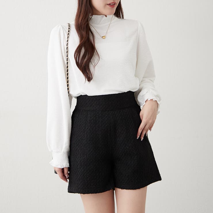 プチハイシャーリングブラウス | NICE CLAUP / OLIVE des OLIVE　OUTLET | 詳細画像18 