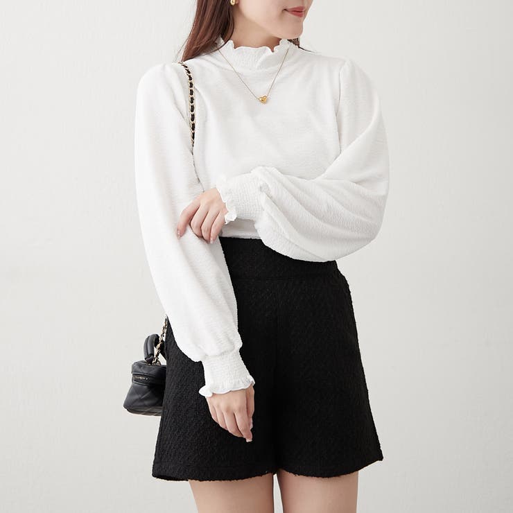 プチハイシャーリングブラウス | NICE CLAUP / OLIVE des OLIVE　OUTLET | 詳細画像21 