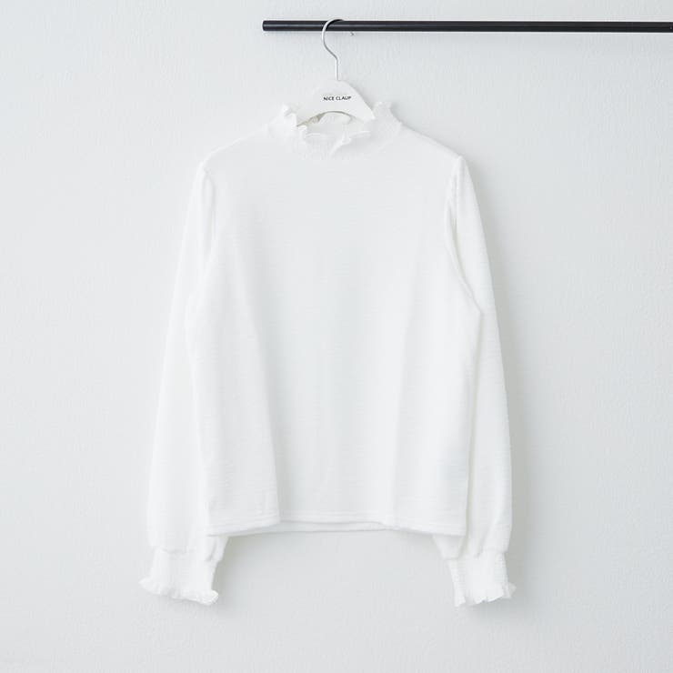 オフ | プチハイシャーリングブラウス | NICE CLAUP / OLIVE des OLIVE　OUTLET