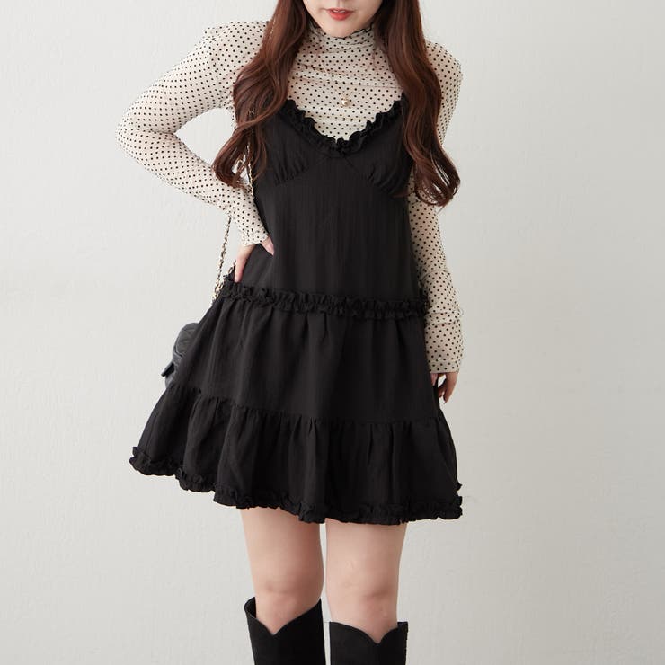 キャミティアードチュニック | RMAF　NICE CLAUP / OLIVE des OLIVE | 詳細画像3 