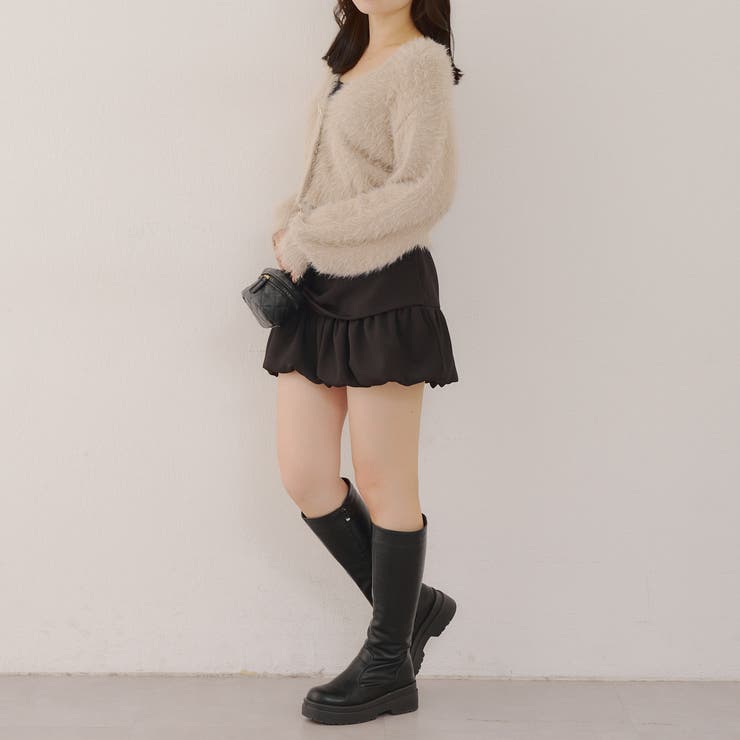 シャギーショートカーディガン | RMAF　NICE CLAUP / OLIVE des OLIVE | 詳細画像16 