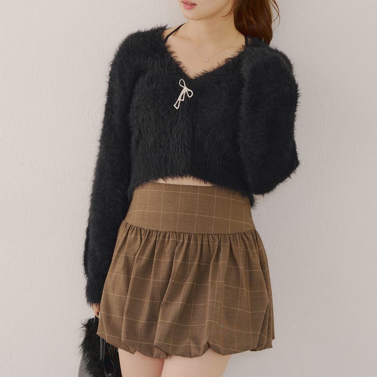 シャギーショートカーディガン | RMAF　NICE CLAUP / OLIVE des OLIVE | 詳細画像29 