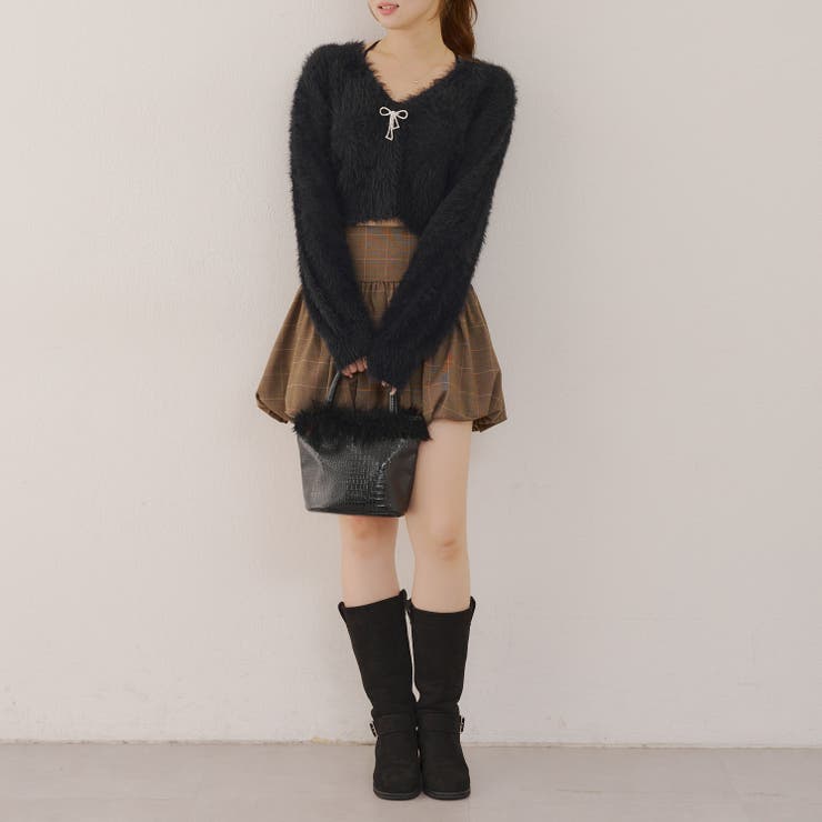 シャギーショートカーディガン | RMAF　NICE CLAUP / OLIVE des OLIVE | 詳細画像31 