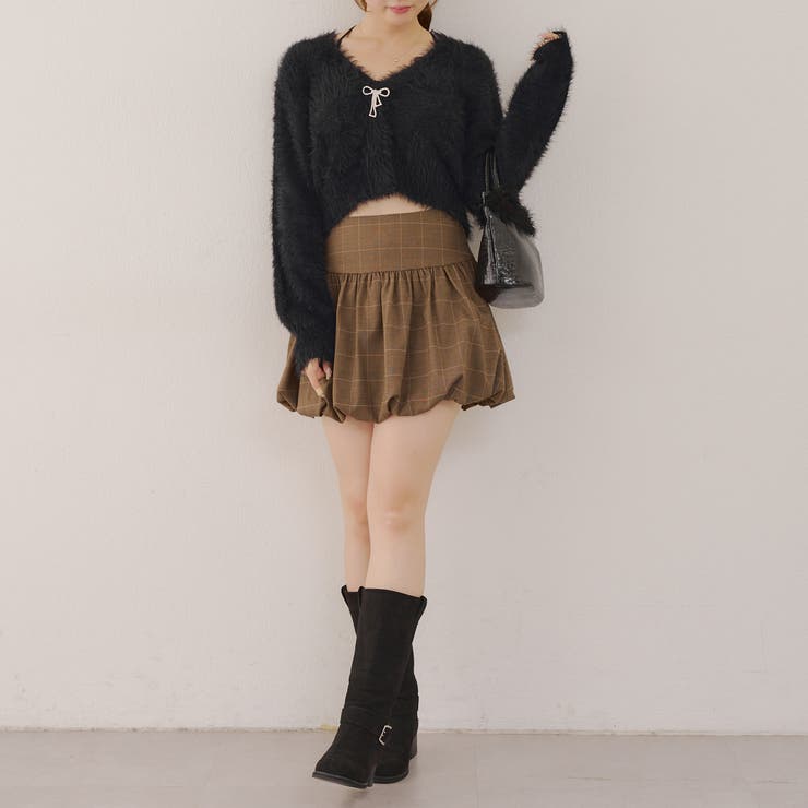 シャギーショートカーディガン | RMAF　NICE CLAUP / OLIVE des OLIVE | 詳細画像32 