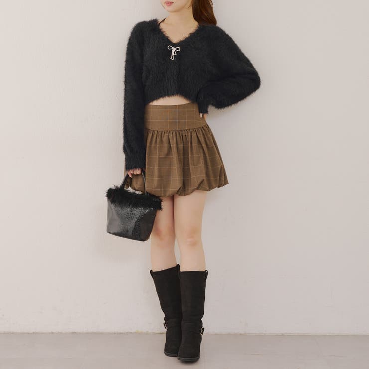 シャギーショートカーディガン | RMAF　NICE CLAUP / OLIVE des OLIVE | 詳細画像33 