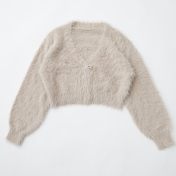 シャギーショートカーディガン | RMAF　NICE CLAUP / OLIVE des OLIVE | 詳細画像37 