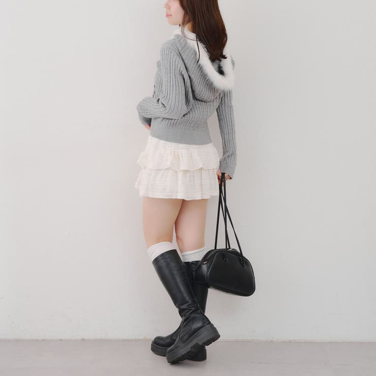 ケーブルZIPUPパーカー | NICE CLAUP / OLIVE des OLIVE　OUTLET | 詳細画像41 