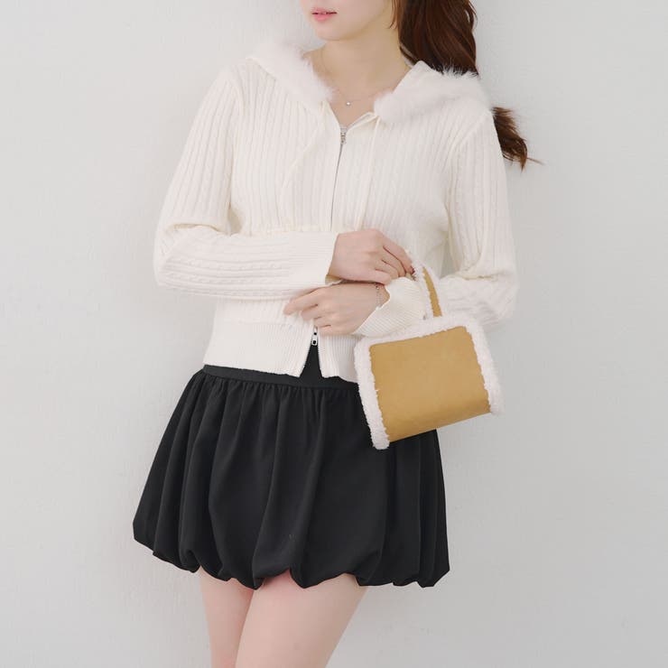 ケーブルZIPUPパーカー | NICE CLAUP / OLIVE des OLIVE　OUTLET | 詳細画像44 