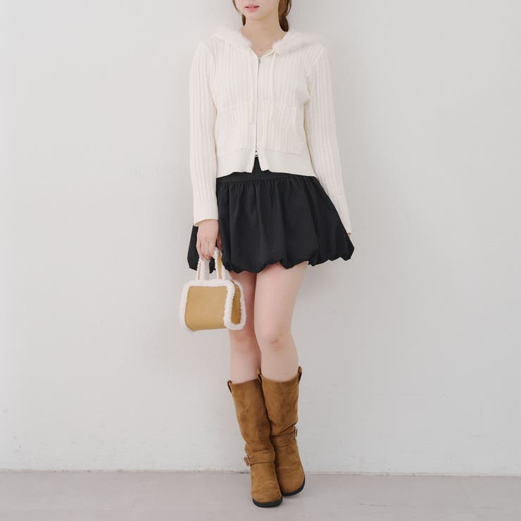 ケーブルZIPUPパーカー | NICE CLAUP / OLIVE des OLIVE　OUTLET | 詳細画像47 