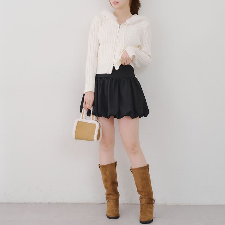 ケーブルZIPUPパーカー | NICE CLAUP / OLIVE des OLIVE　OUTLET | 詳細画像48 
