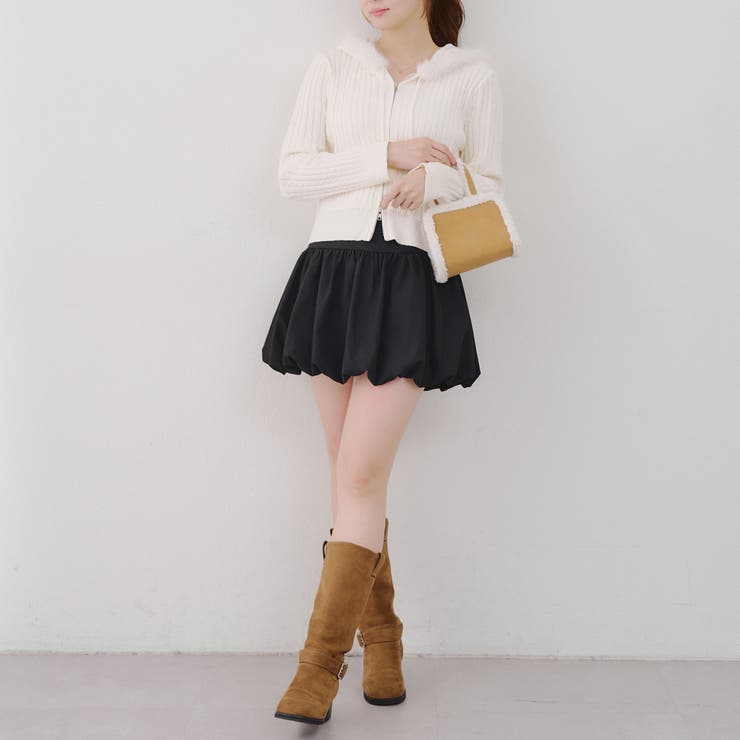 ケーブルZIPUPパーカー | NICE CLAUP / OLIVE des OLIVE　OUTLET | 詳細画像49 