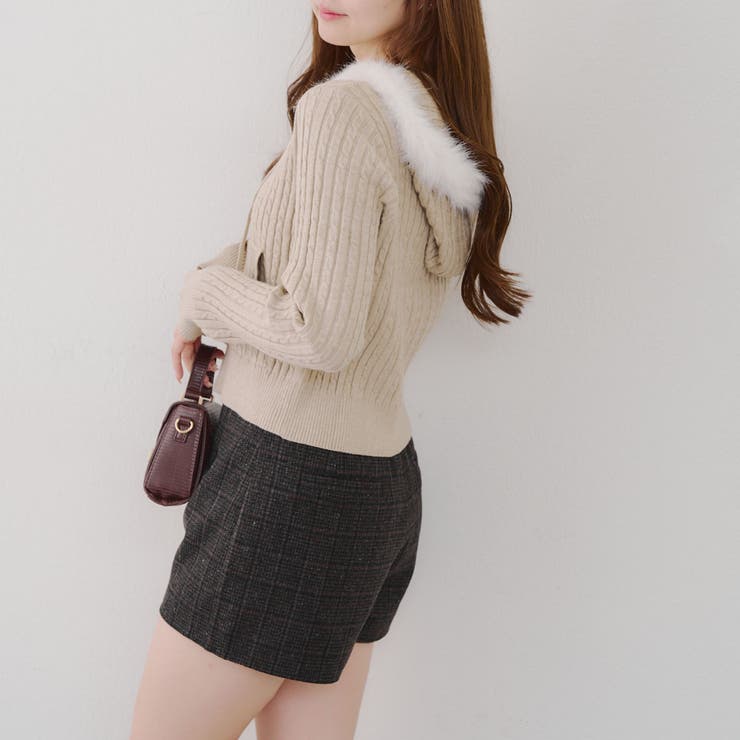 ケーブルZIPUPパーカー | NICE CLAUP / OLIVE des OLIVE　OUTLET | 詳細画像55 
