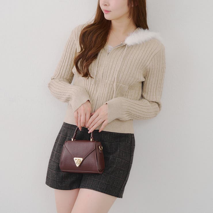 ケーブルZIPUPパーカー | NICE CLAUP / OLIVE des OLIVE　OUTLET | 詳細画像56 