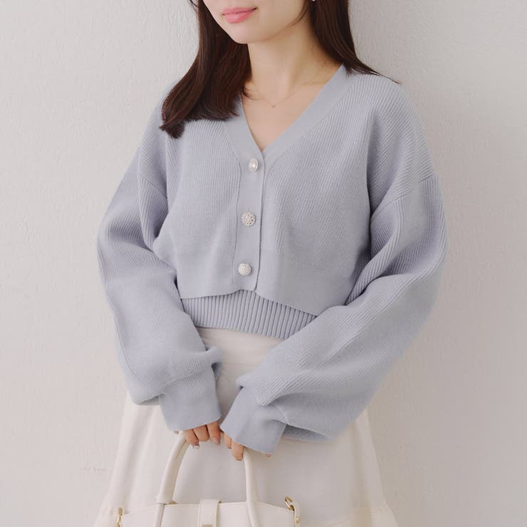 カーデ&キャミニットセット | NICE CLAUP / OLIVE des OLIVE　OUTLET | 詳細画像1 