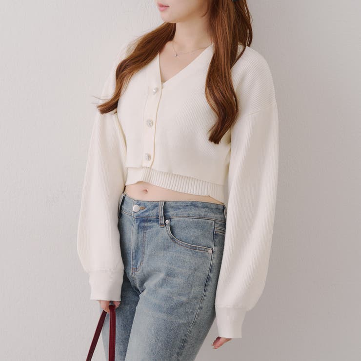 カーデ&キャミニットセット | NICE CLAUP / OLIVE des OLIVE　OUTLET | 詳細画像4 