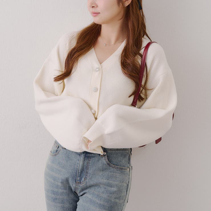 カーデ&キャミニットセット | NICE CLAUP / OLIVE des OLIVE　OUTLET | 詳細画像5 