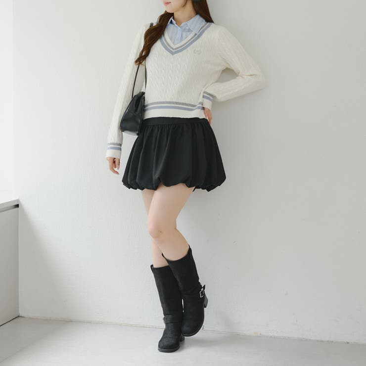 【MARCHES】シャツ&ニットドッキング | NICE CLAUP / OLIVE des OLIVE　OUTLET | 詳細画像11 