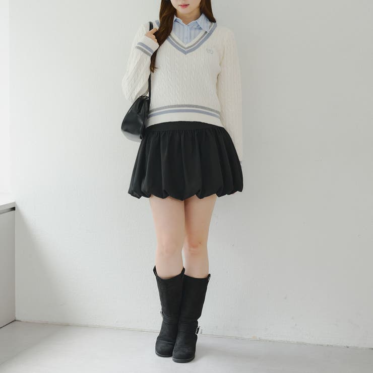 【MARCHES】シャツ&ニットドッキング | NICE CLAUP / OLIVE des OLIVE　OUTLET | 詳細画像13 