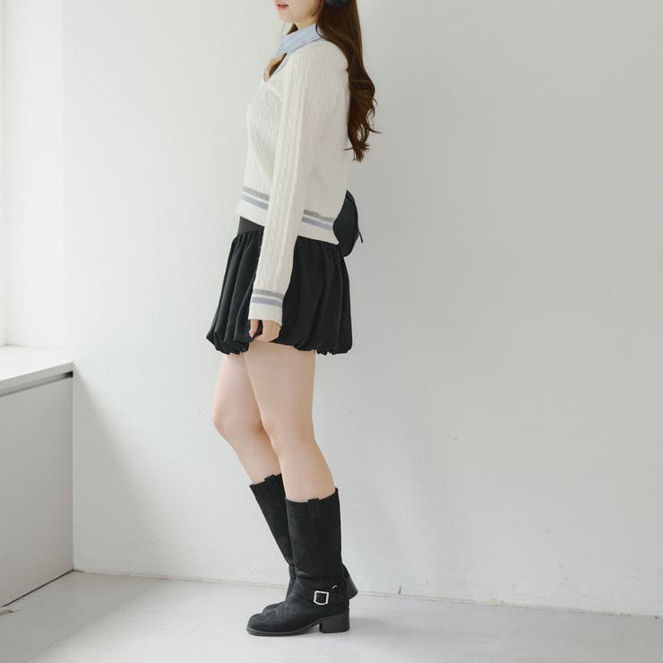 【MARCHES】シャツ&ニットドッキング | NICE CLAUP / OLIVE des OLIVE　OUTLET | 詳細画像14 