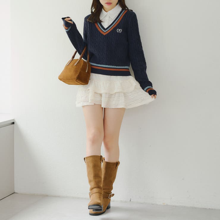 【MARCHES】シャツ&ニットドッキング | NICE CLAUP / OLIVE des OLIVE　OUTLET | 詳細画像18 