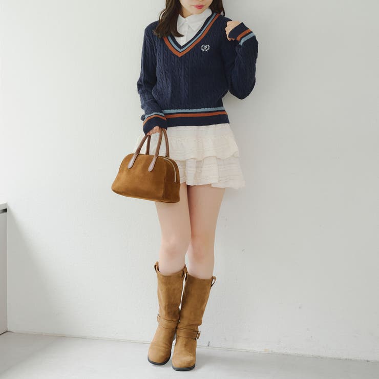 【MARCHES】シャツ&ニットドッキング | NICE CLAUP / OLIVE des OLIVE　OUTLET | 詳細画像21 