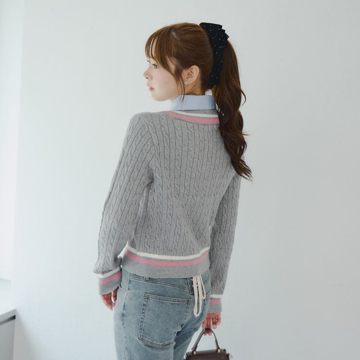 【MARCHES】シャツ&ニットドッキング | NICE CLAUP / OLIVE des OLIVE　OUTLET | 詳細画像25 