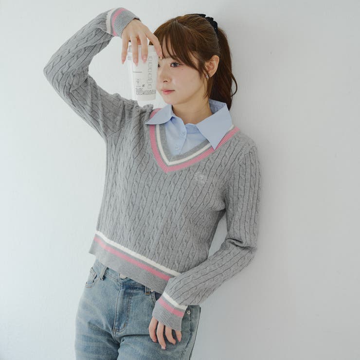 【MARCHES】シャツ&ニットドッキング | NICE CLAUP / OLIVE des OLIVE　OUTLET | 詳細画像26 