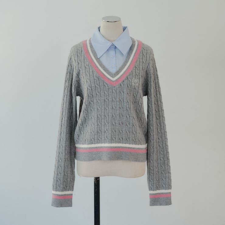 【MARCHES】シャツ&ニットドッキング | NICE CLAUP / OLIVE des OLIVE　OUTLET | 詳細画像27 