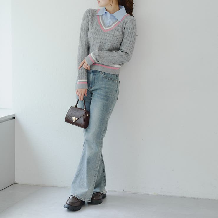 【MARCHES】シャツ&ニットドッキング | NICE CLAUP / OLIVE des OLIVE　OUTLET | 詳細画像31 