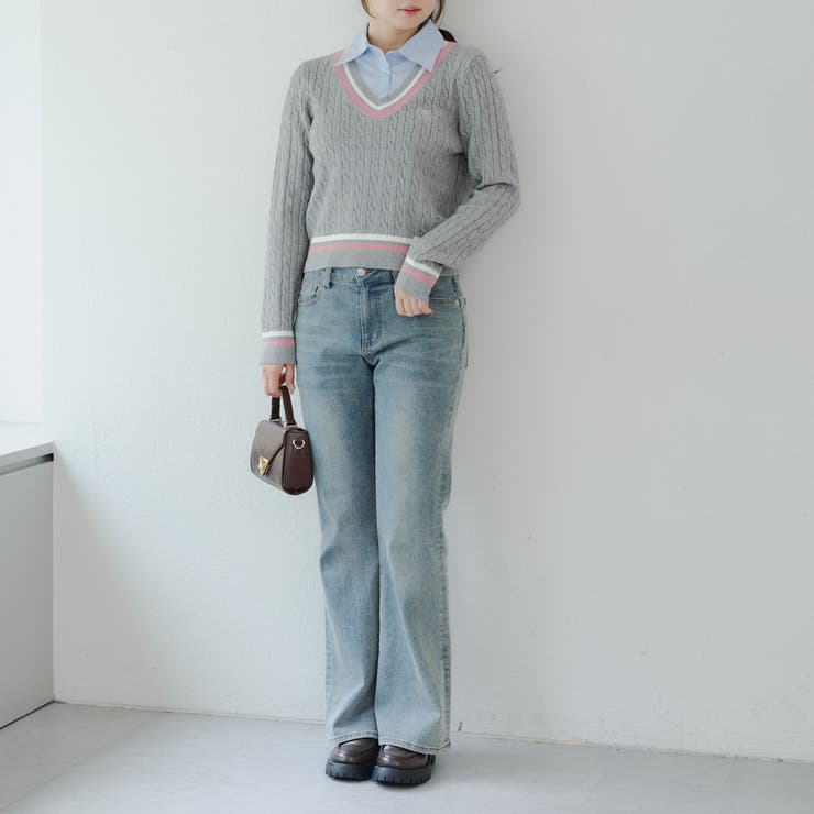 【MARCHES】シャツ&ニットドッキング | NICE CLAUP / OLIVE des OLIVE　OUTLET | 詳細画像32 