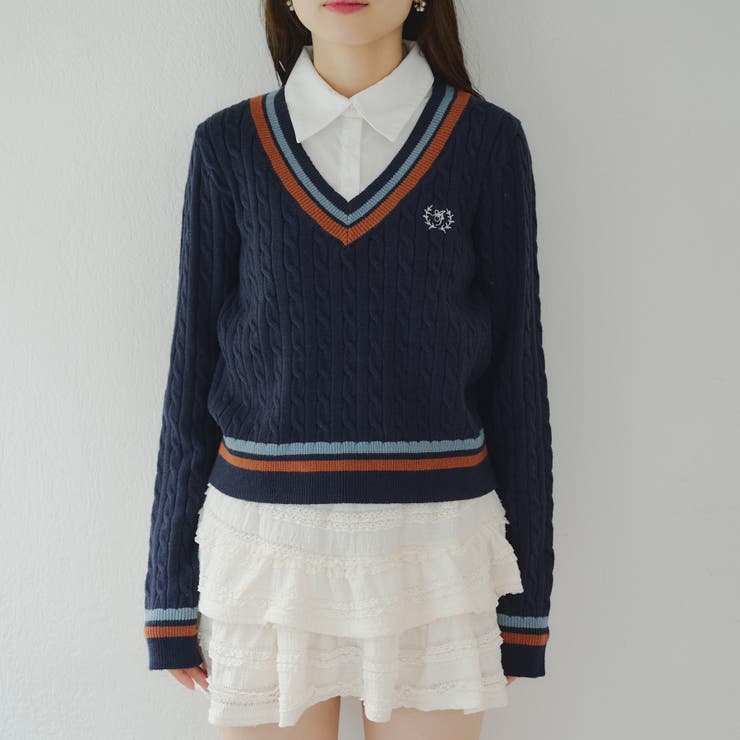 【MARCHES】シャツ&ニットドッキング | NICE CLAUP / OLIVE des OLIVE　OUTLET | 詳細画像33 