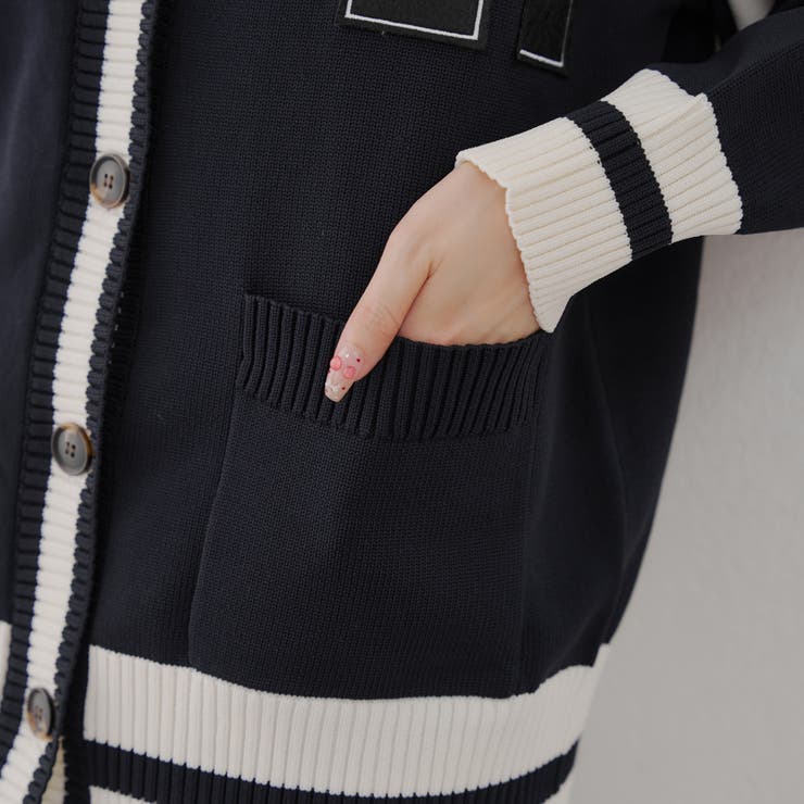 【MARCHES】レタードカーデ | NICE CLAUP / OLIVE des OLIVE　OUTLET | 詳細画像36 