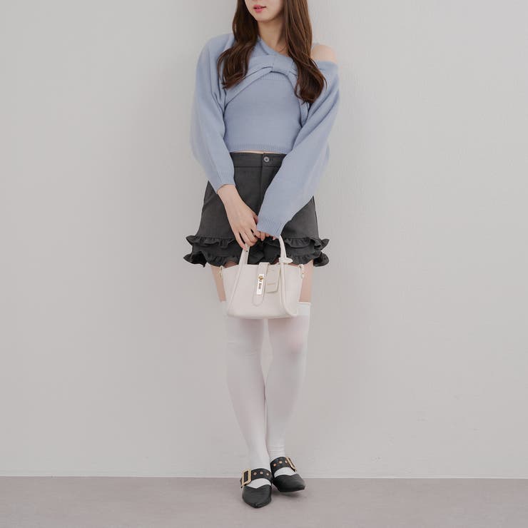 オフショルでも着られる、リボンがキュートなセットアイテム | NICE CLAUP / OLIVE des OLIVE　OUTLET | 詳細画像22 