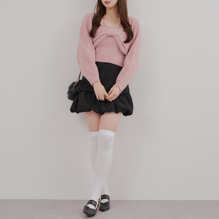 オフショルでも着られる、リボンがキュートなセットアイテム | NICE CLAUP / OLIVE des OLIVE　OUTLET | 詳細画像41 