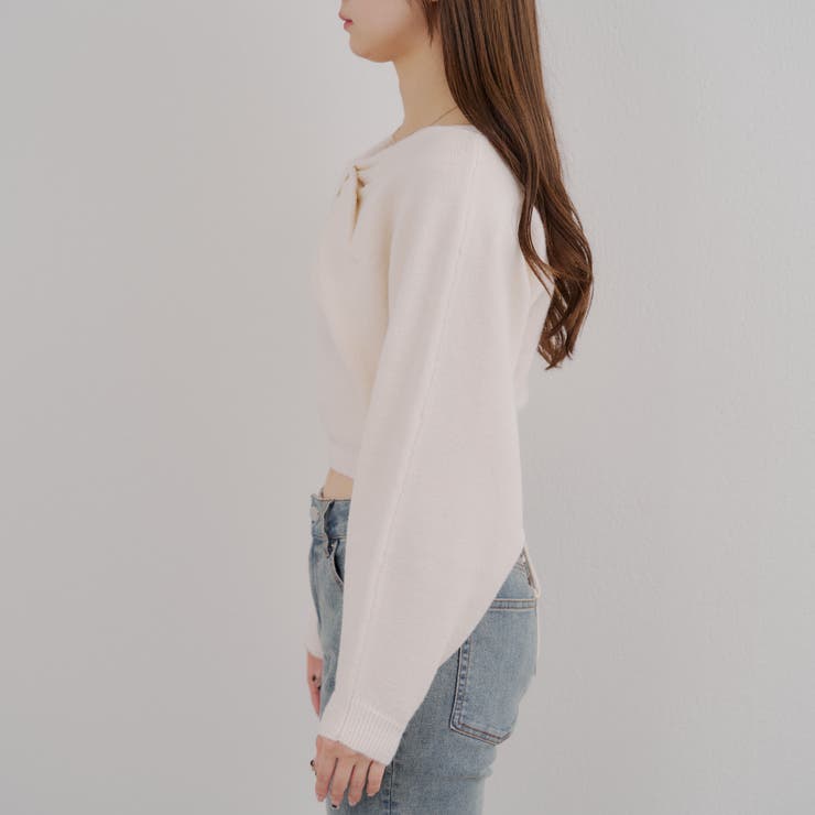 オフショルでも着られる、リボンがキュートなセットアイテム | NICE CLAUP / OLIVE des OLIVE　OUTLET | 詳細画像54 