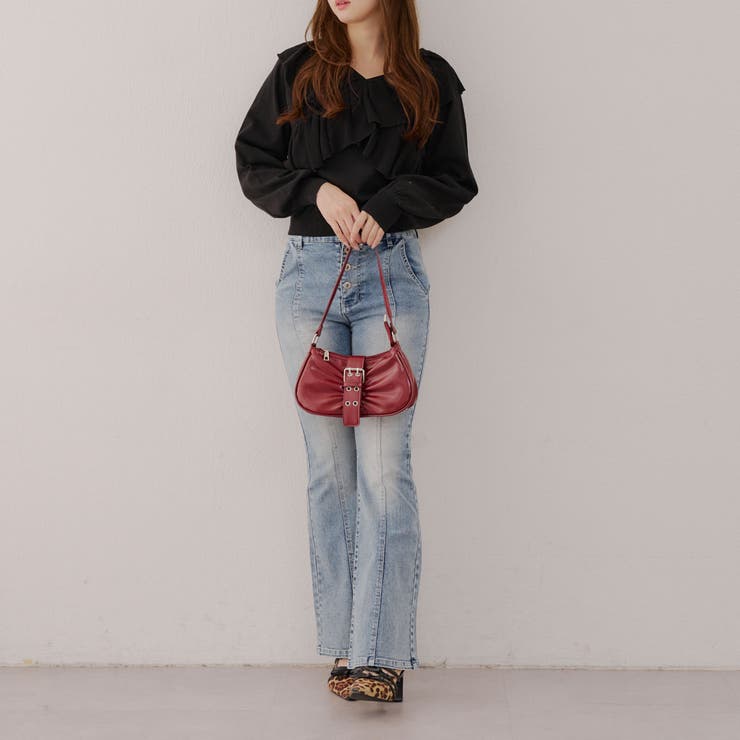 クロスフリルニット | NICE CLAUP / OLIVE des OLIVE　OUTLET | 詳細画像43 