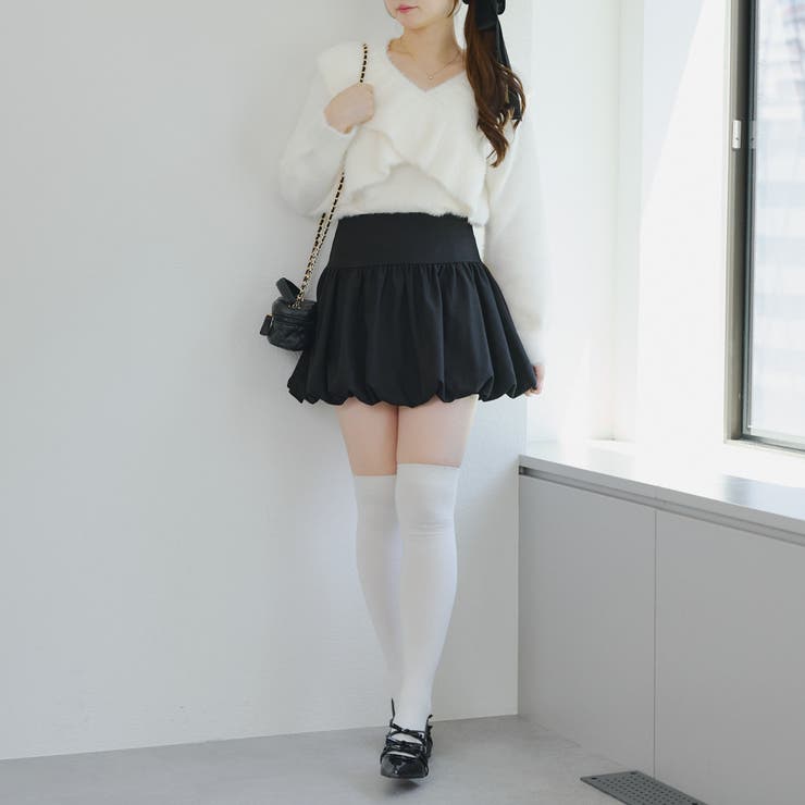 フェザークロスフリルニット | NICE CLAUP / OLIVE des OLIVE　OUTLET | 詳細画像7 