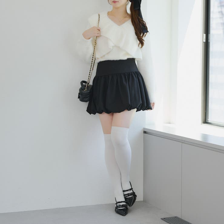 フェザークロスフリルニット | NICE CLAUP / OLIVE des OLIVE　OUTLET | 詳細画像10 