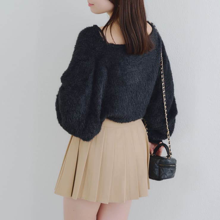 フェザークロスフリルニット | NICE CLAUP / OLIVE des OLIVE　OUTLET | 詳細画像28 