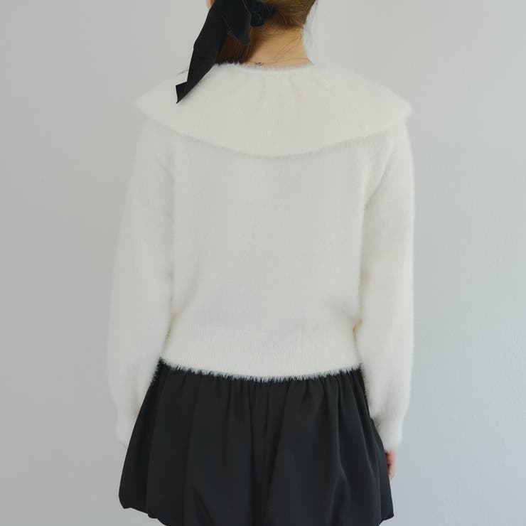 フェザークロスフリルニット | NICE CLAUP / OLIVE des OLIVE　OUTLET | 詳細画像36 