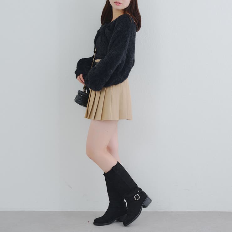 【ふわふわ、大人可愛い♪】リボンニット＆キャミソールセット | NICE CLAUP / OLIVE des OLIVE　OUTLET | 詳細画像19 