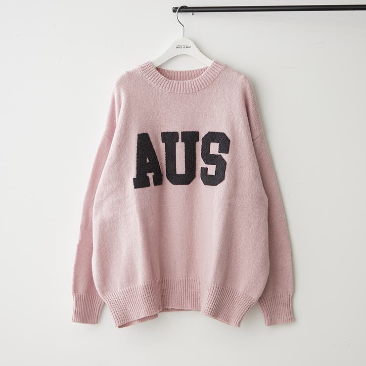 ロゴ刺繍ニット | NICE CLAUP / OLIVE des OLIVE　OUTLET | 詳細画像30 